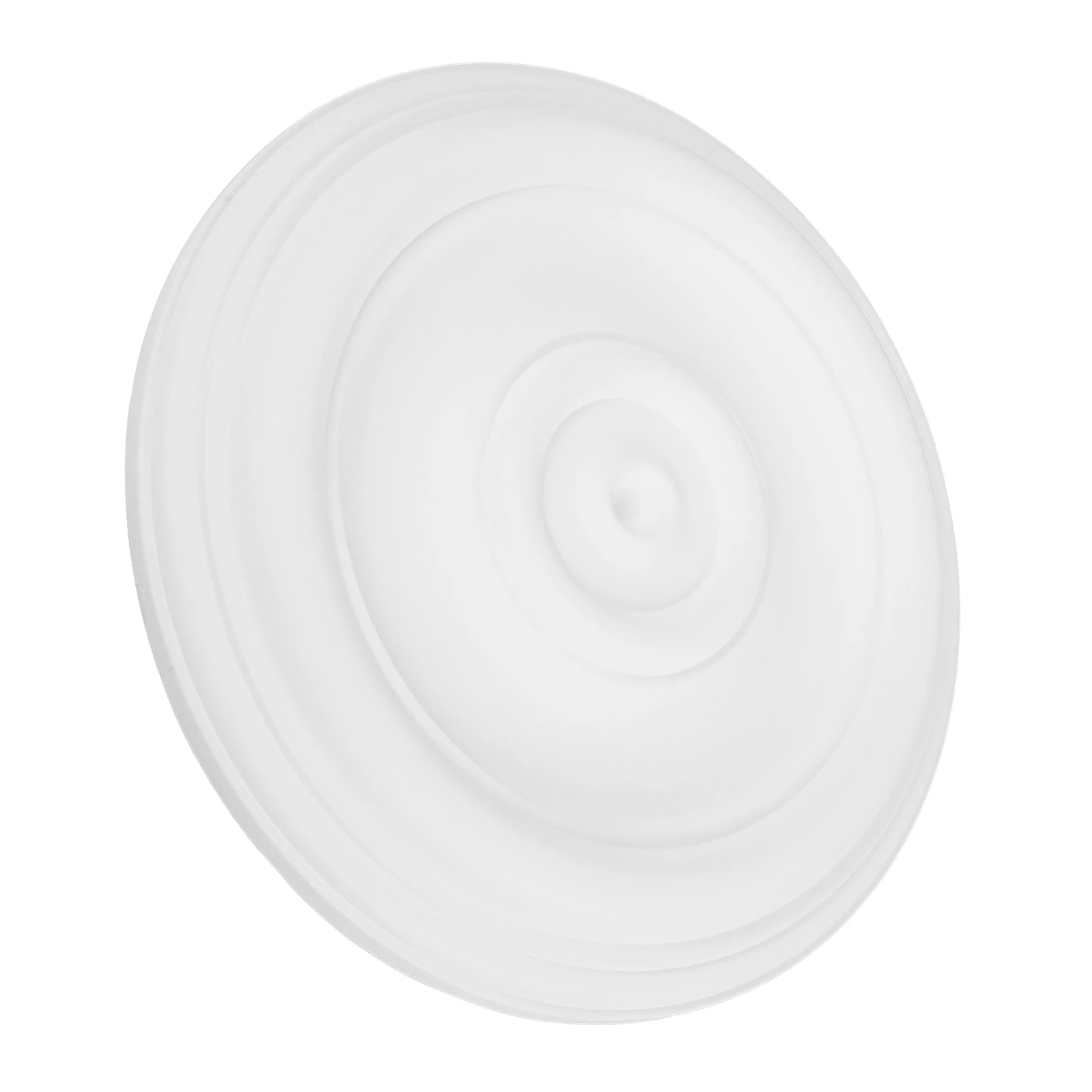 

Modern Style Ceiling Medallion Decorative Fixture Durable Pu Material Easy Install Chandelier Canopy Ceiling Light Base Pendant