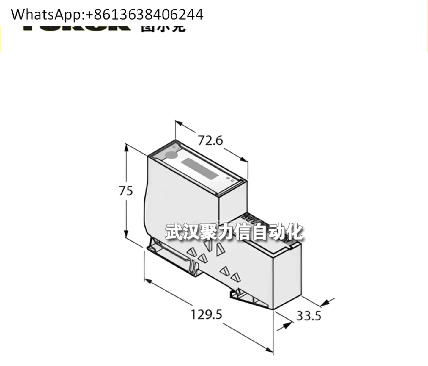 Fieldbus BL20-E-8AI-U/I-4PT/NI I/O Module
