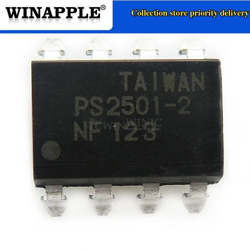 PS2501-2 PS2501 6N137 EL6N137 A6N137 ISO1050DUBR ISO1050 TLP350 350 SMD-8