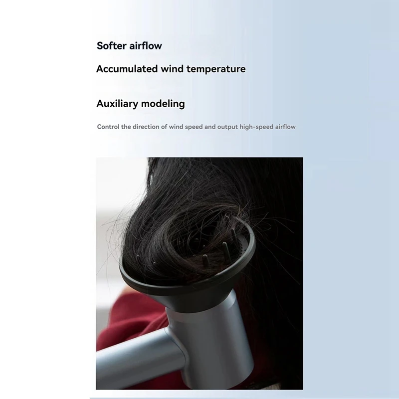 360 °   Bico de estilo de fixação de difusor rotativo para laifen lf03 secador de cabelo/swift se estilo alisamento ferramenta de secador de cabelo