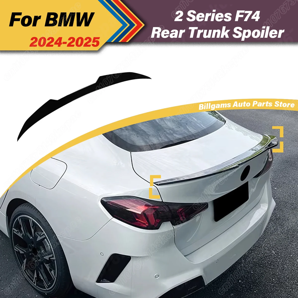 

For BMW 2 Series F74 2024 2025 Automobile Rear Trunk Spoiler Board Tail Top Fixed Wing Modification Decorative Accessories Kit