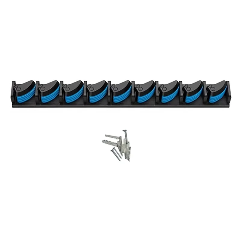 AED2-الحائط الصيد رود رف الحائط الصيد رود تخزين الرف فتحة للبطاقات متعددة عدم الانزلاق الصيد رود عرض موقف