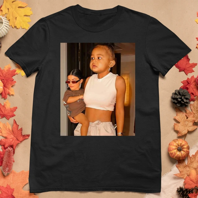 Kylie Jenner and Stormi Webster Funny Cotton Black Unisex S 234XL T Shirt SE740 AliExpress