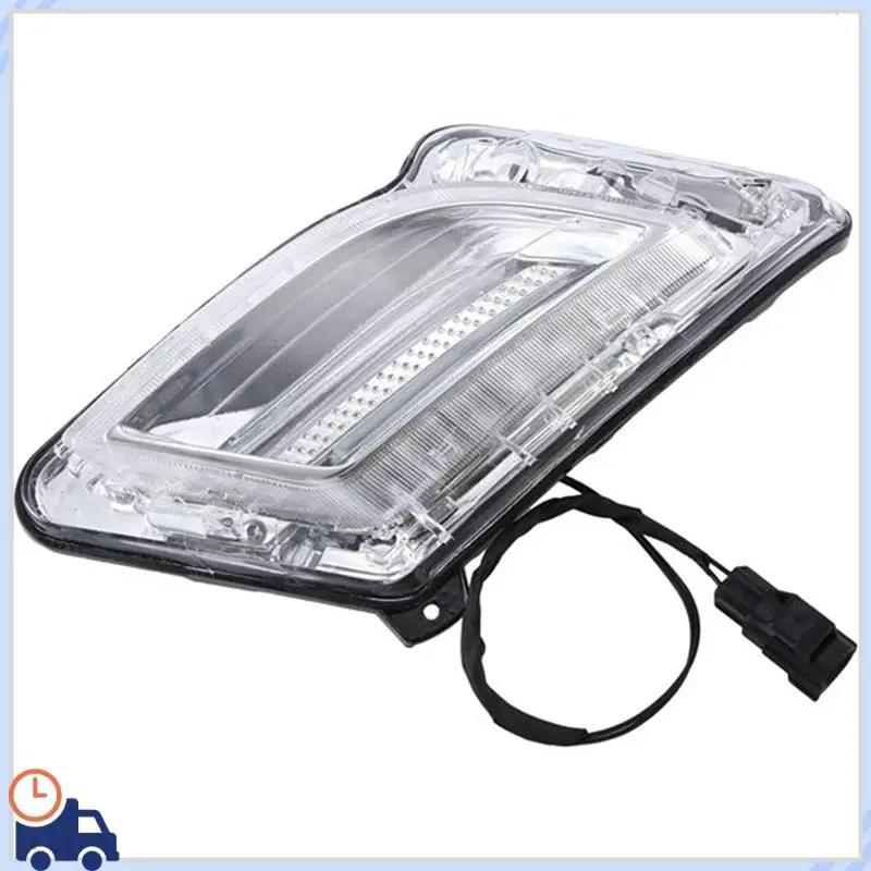 

Durable 1Pair Front Position Light Indicator Light 31278558 31278557 For Volvo S60 11-13 LED Daytime Running Parking Lights