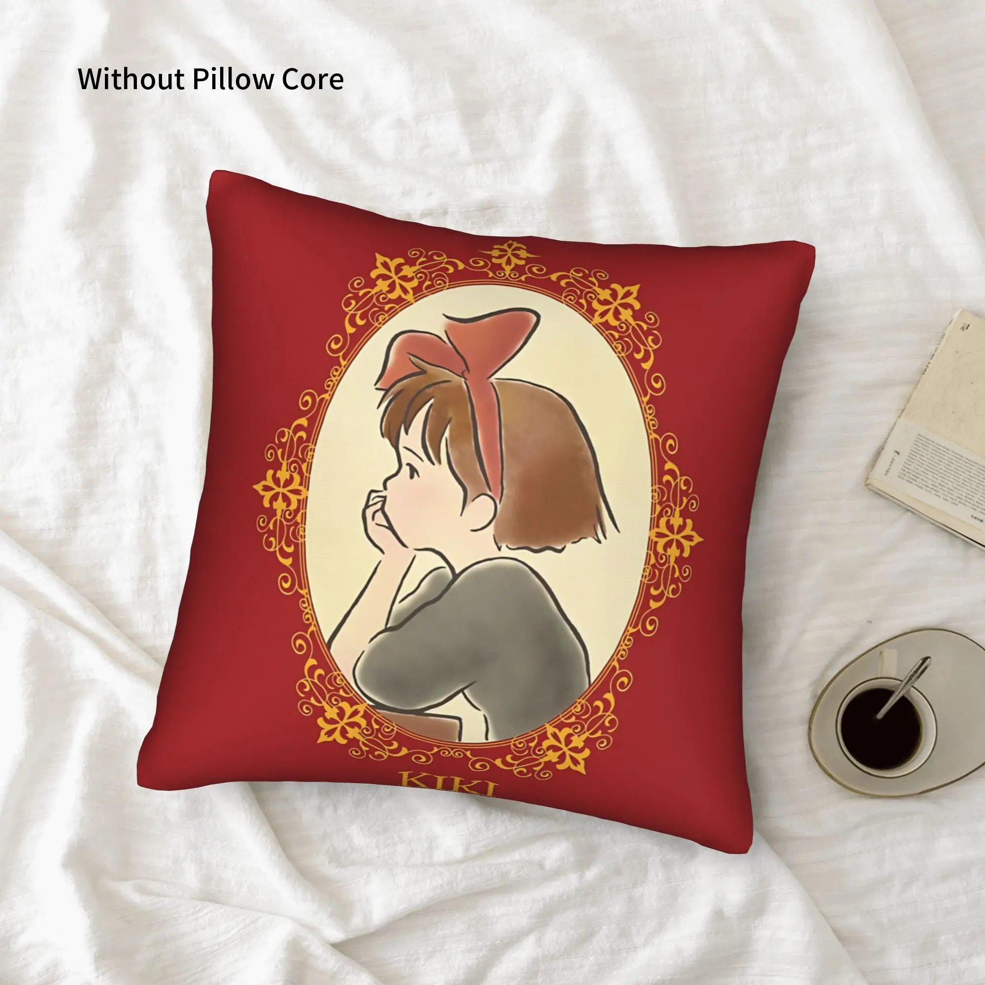 1PC Anime Kikis Delivery Services Pillow Case Home Decor Items Double-Sided Printing  Sofa Cushion Bedroom Bedside Pillow
