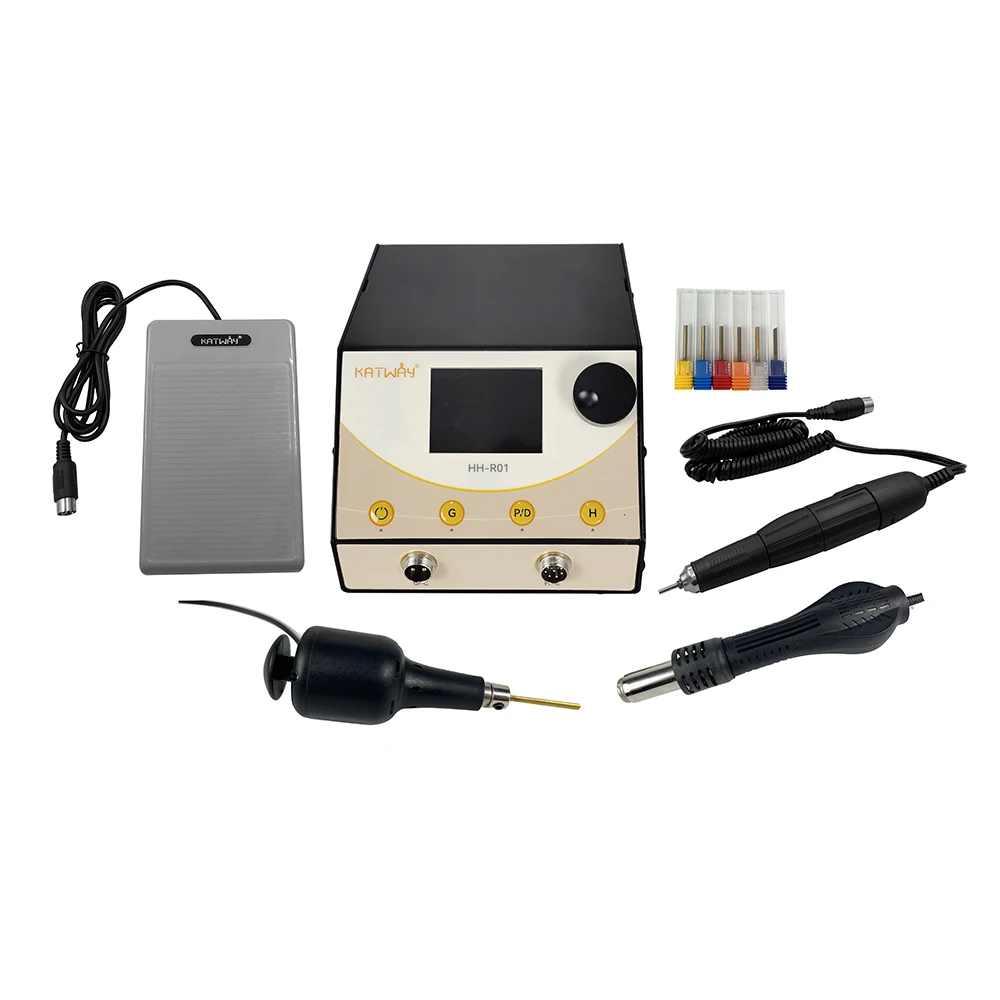 Kinway Factory Sale 3 in 1 Pneumatic Impact Engraver Jewelry Metal Crafting Engraving Machine Tools Lightweight DIY
