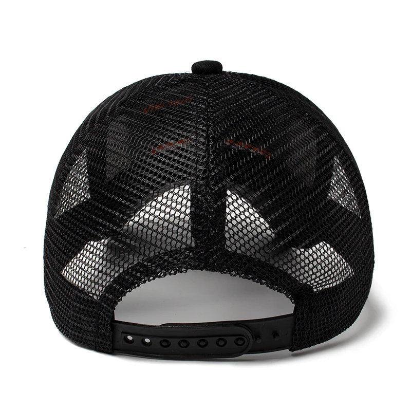 Fashion Baseball Cap Men Mesh Embroidered Letter Trucker Hat Snapback Caps Women Casual Sun Hats For Summer Outdoor Daily Wear
