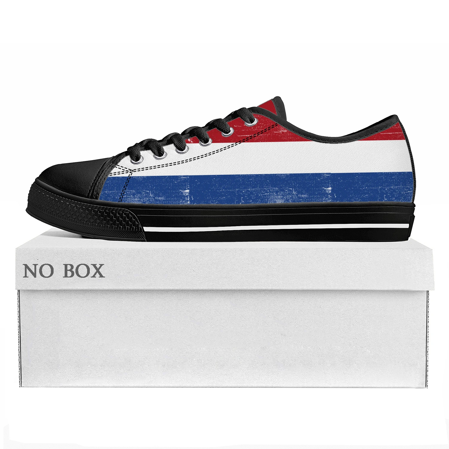 Dutch Flag Low Top High Quality Sneakers Mens Womens Teenager Canvas Sneaker Netherlands Prode Casual Couple Shoes Custom Shoe