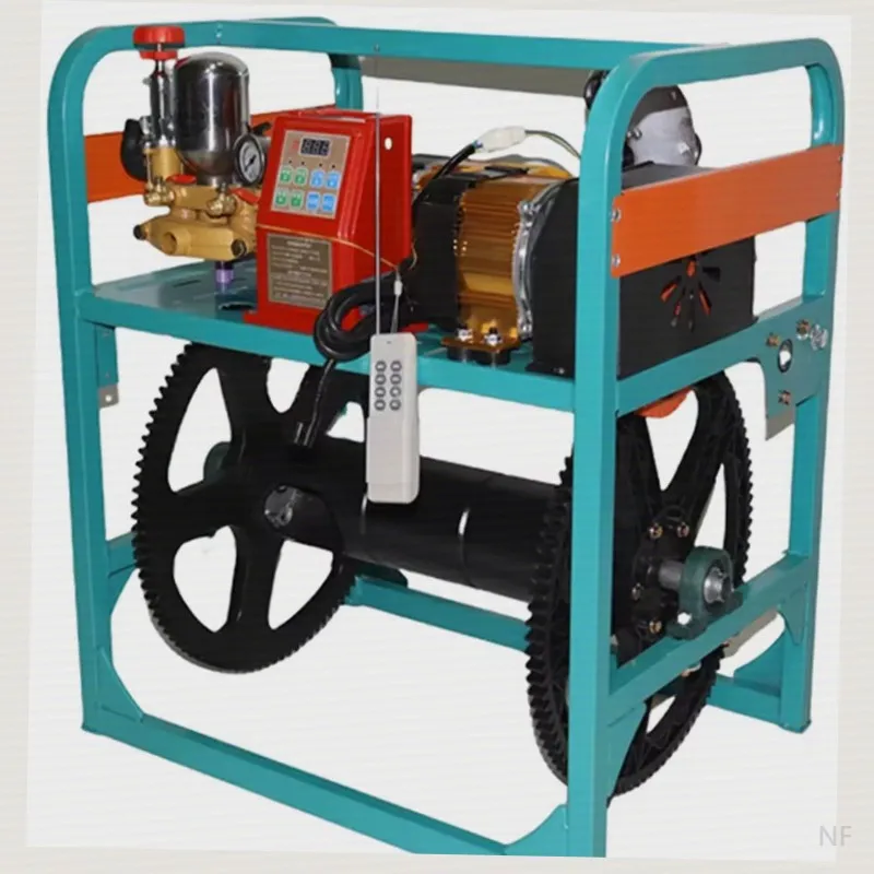 Agricultural electric sprayer remote control hose high pressure sprayer new 360° double induction hose release 48V60V72V