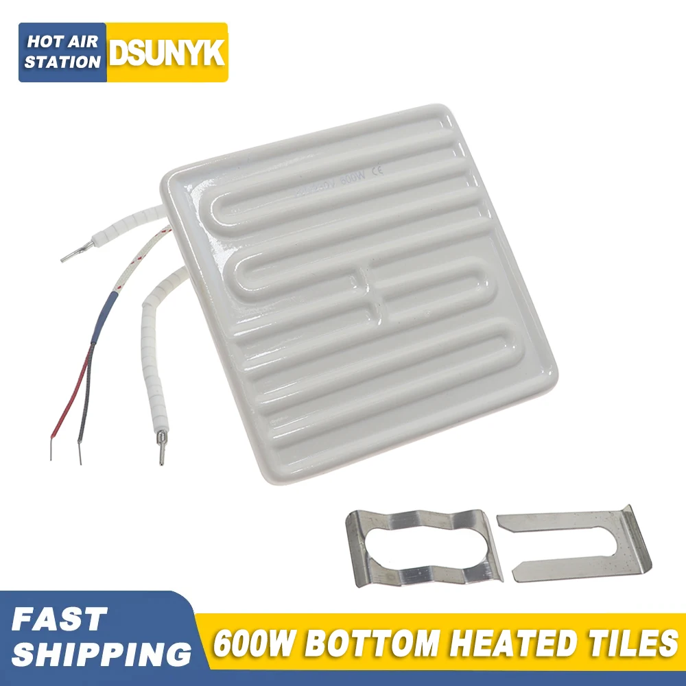 GORDAK 853 863 płyta grzewcza dalekiej podczerwieni ceramiczna cegła grzewcza stacja lutownicza BGA dedykowana 120*120MM 600W 220V/110V