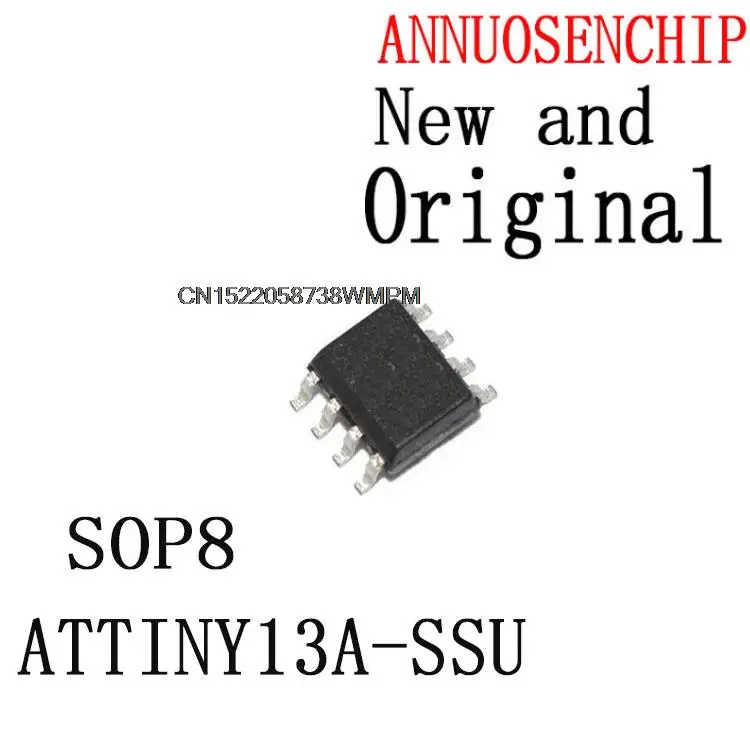 New original 100PCS New and Original ATTINY13A  ATTINY13  TINY13A-SSU  TINY13A  SOP-8  IC In stock! ATTINY13A-SSU