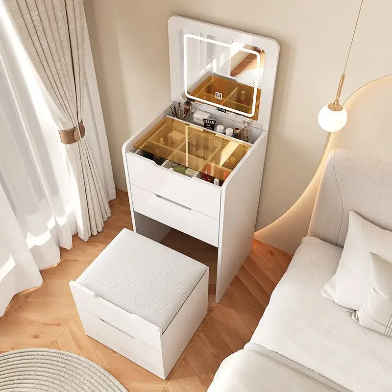 

Modern simple dressing table bedside small apartment dressing table