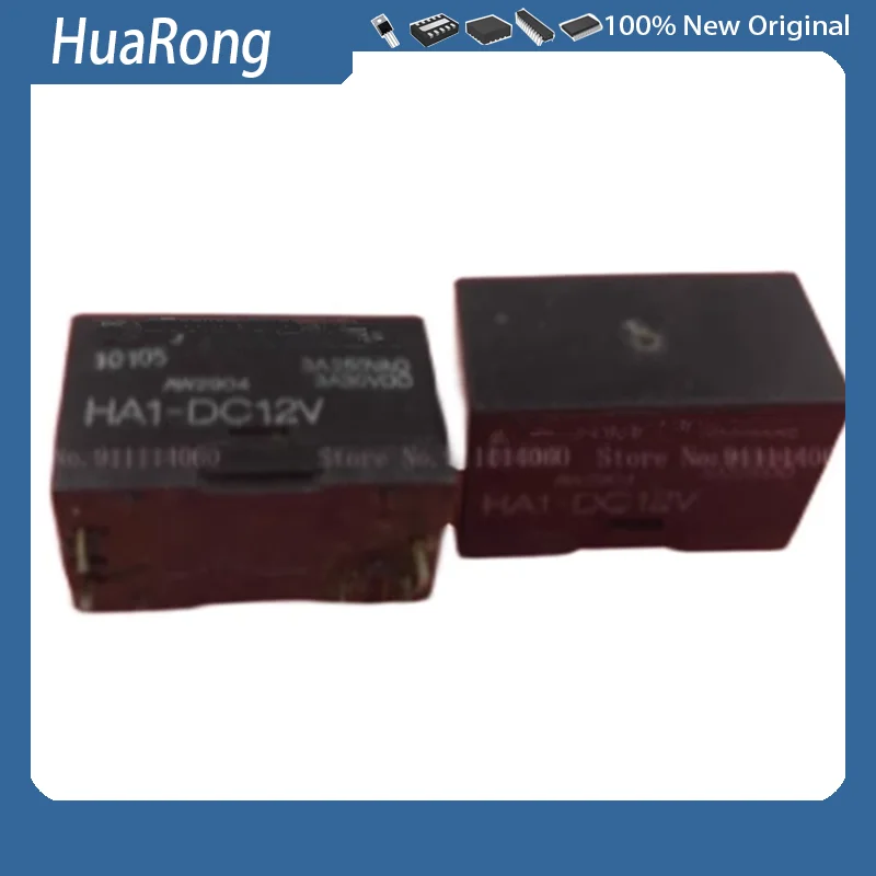 New 2Pcs/Lot  HA1-DC12V 3A 5