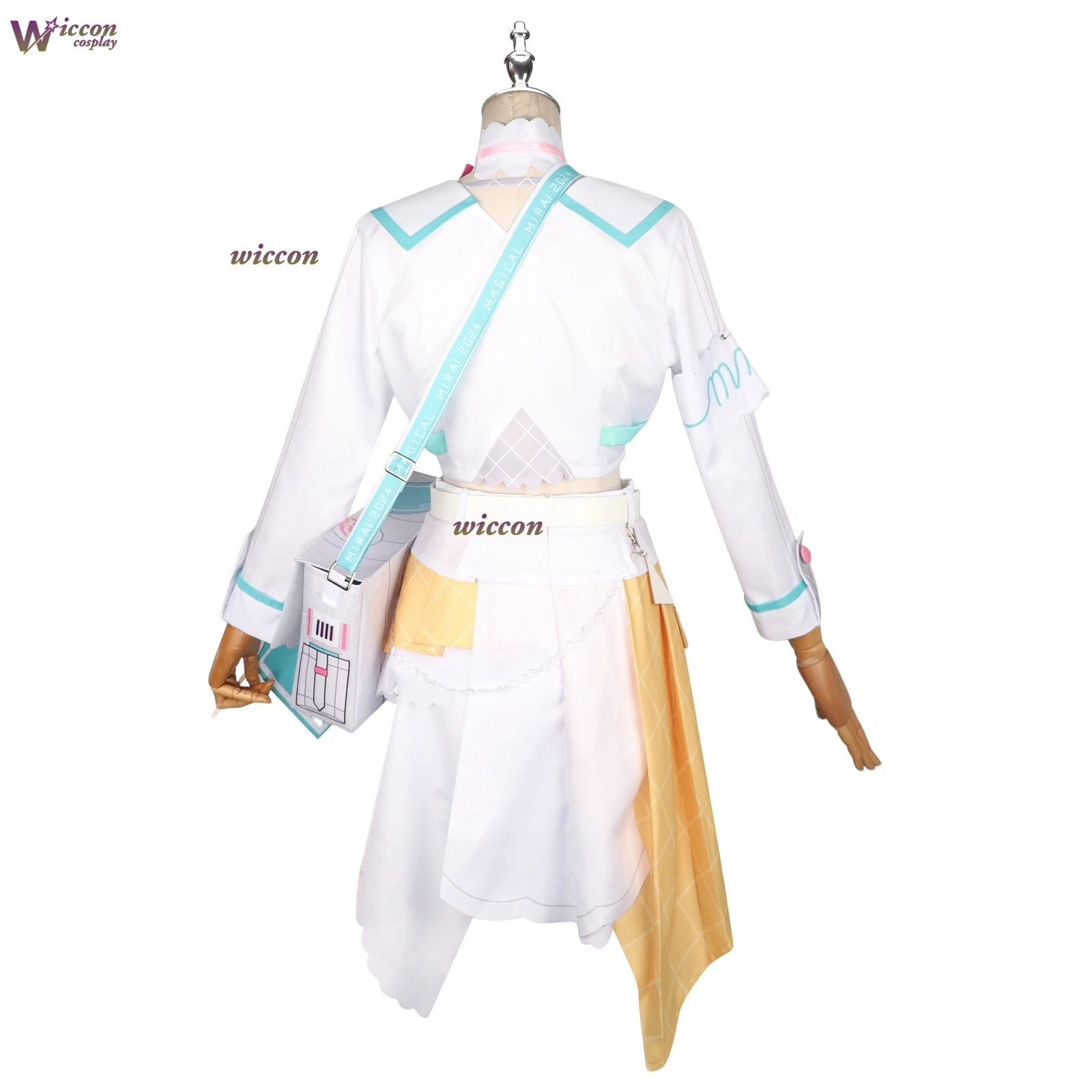 KospLAY Anime Magical Mirai Cosplay Costume Full Set Belt Hat Waist Ornaments Two Dimensional Halloween Stage Role Play Outfit view 4