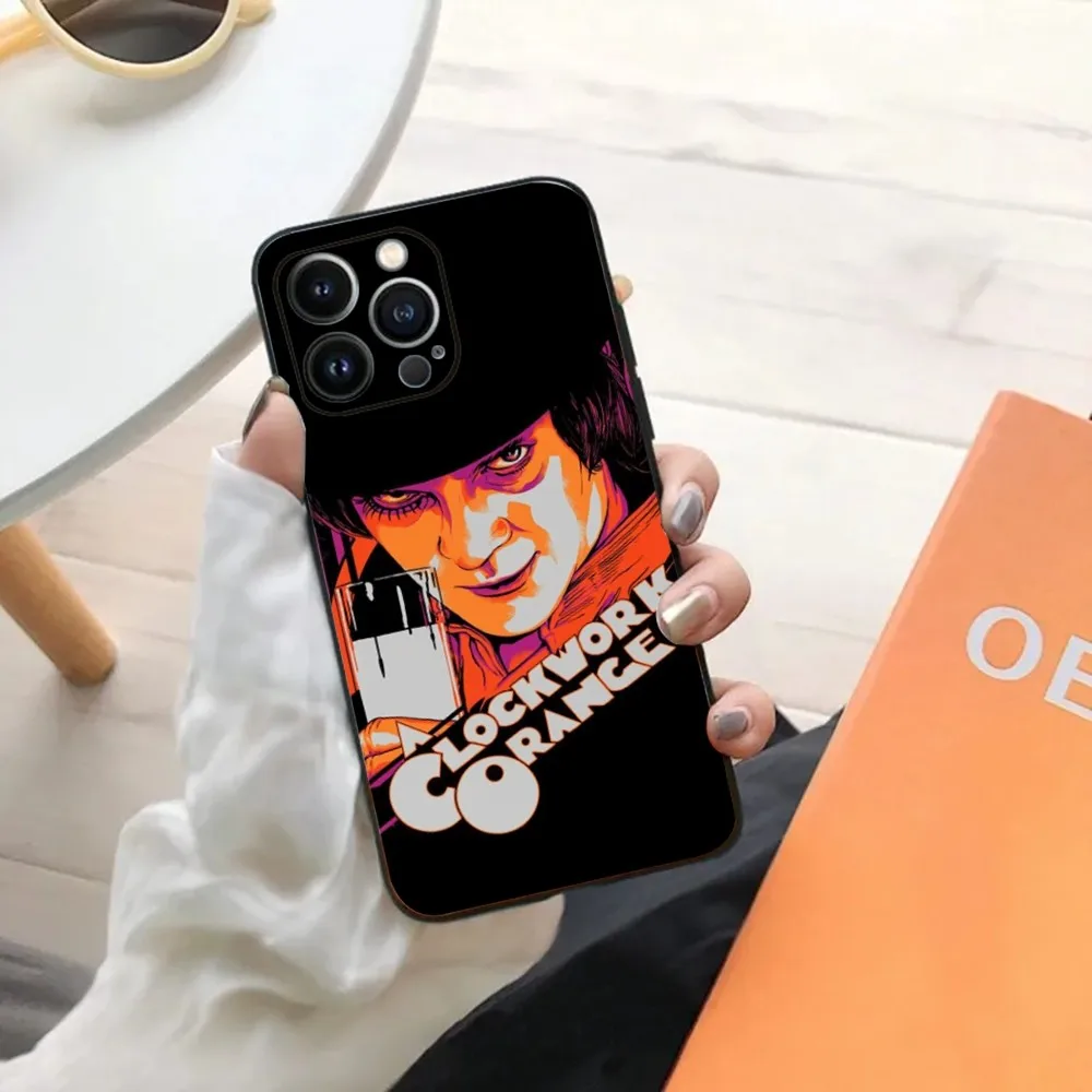 Film A C-Clockwork Orange Phone Case For iPhone 15,14,13,12,11,Plus,Pro Max,XS,X,XR,SE,Mini,8,7 Soft Silicone Black Cover