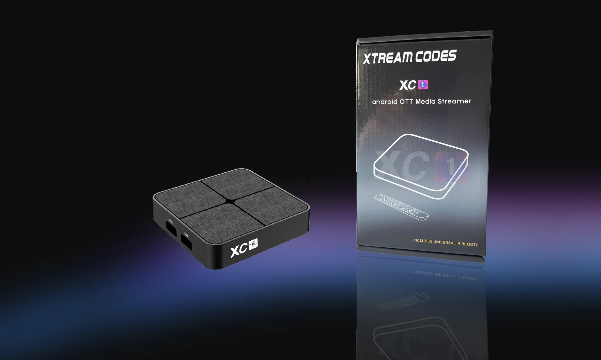 Xtream Codes XC1 Allwinner H313 2G+16G HD Android 10 TV Box Dual WIFI Media Player