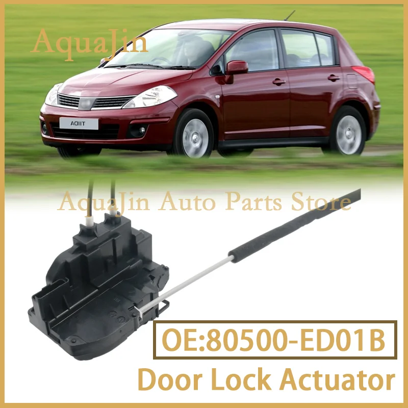 

80500-ED01B привод замка передней правой двери для Nissan Tiida Hatchback C11 2005 ~ 2010 2006 2007 2008 2009 OEM 80500ED01B