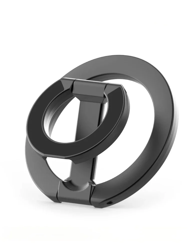 Dwustronny magnetyczny uchwyt pierścieniowy do telefonu z funkcją podstawki MagSafe, magnetyczny uchwyt do iPhone 16 15 14, do Huawei Xiaomi, uchwyt stojący — 2
