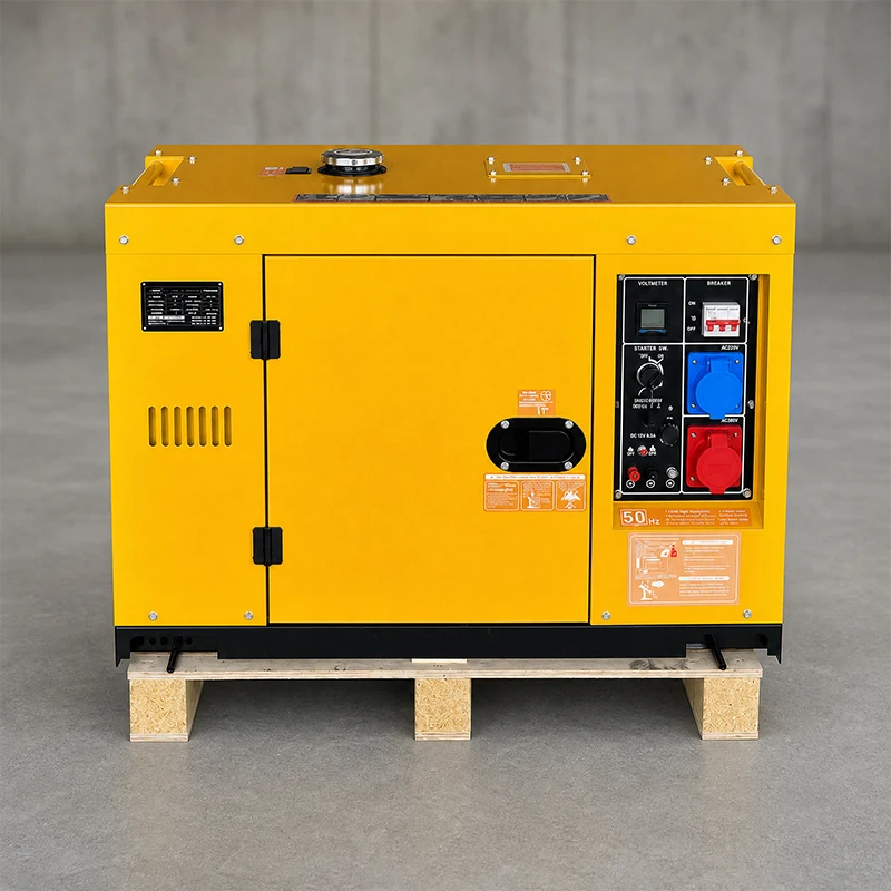Generator Manufacturers 8kw Cheap Price Soundproof Enclosed Type Diesel Generator Set