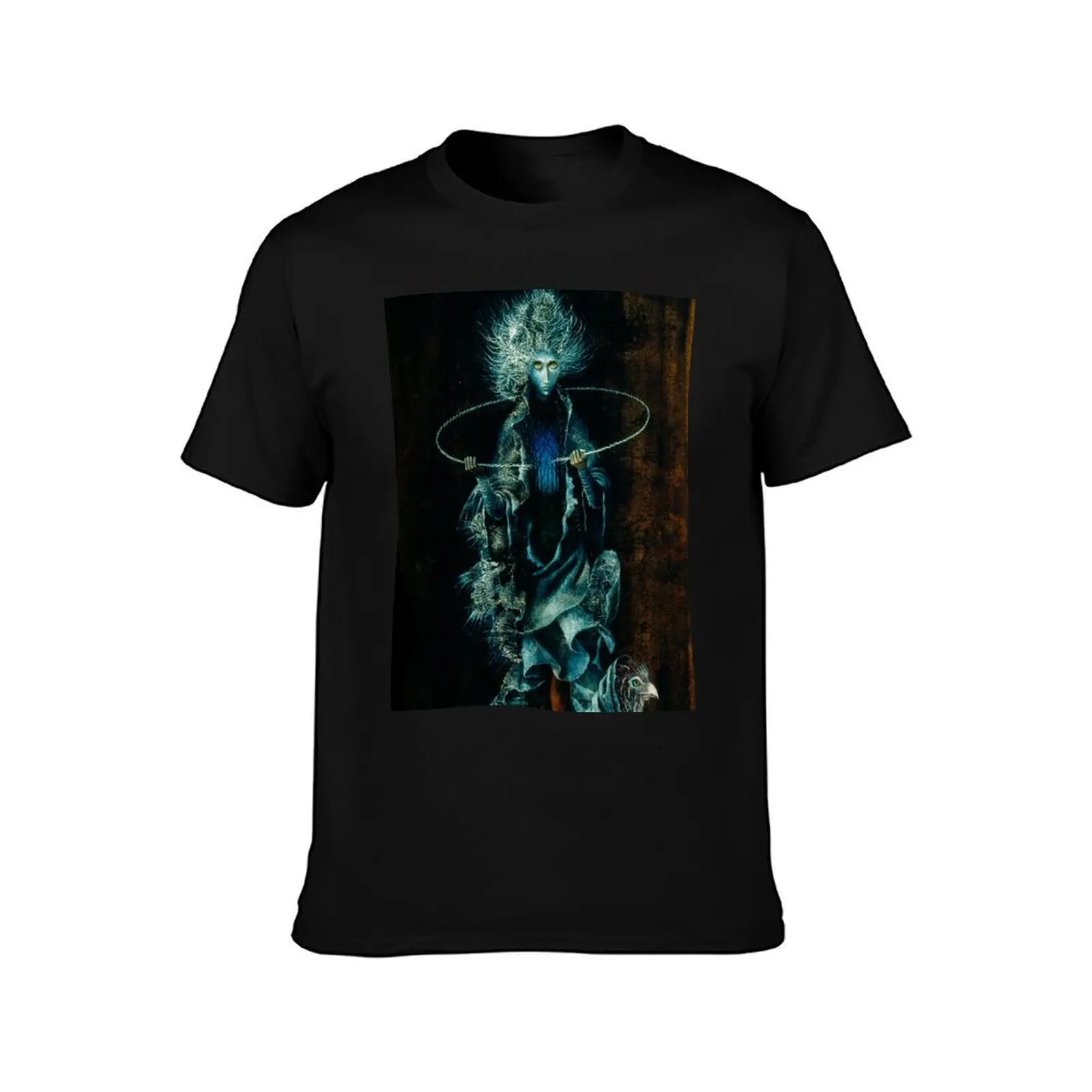 Breaking The Vicious Cycle, by Remedios Varo T-Shirt, Summer Casual Cotton Tee, Oversized Streetwear Tops, Vintage Graphic Print
