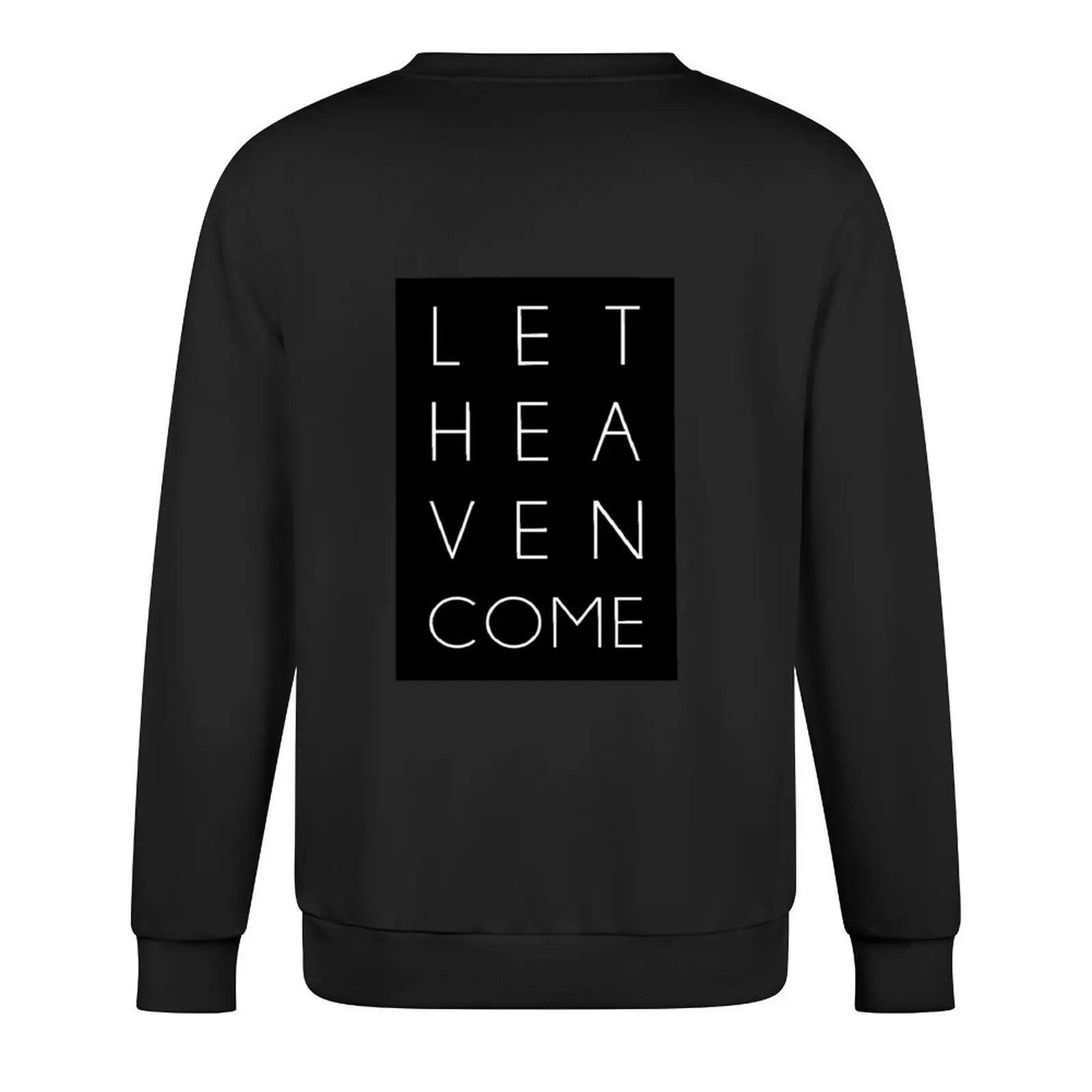 Let Heaven Come بلوفر رجالي يرتدي ملابس رياضية للرجال ملابس الخريف ملابس رجالي سويت شيرت للرجال