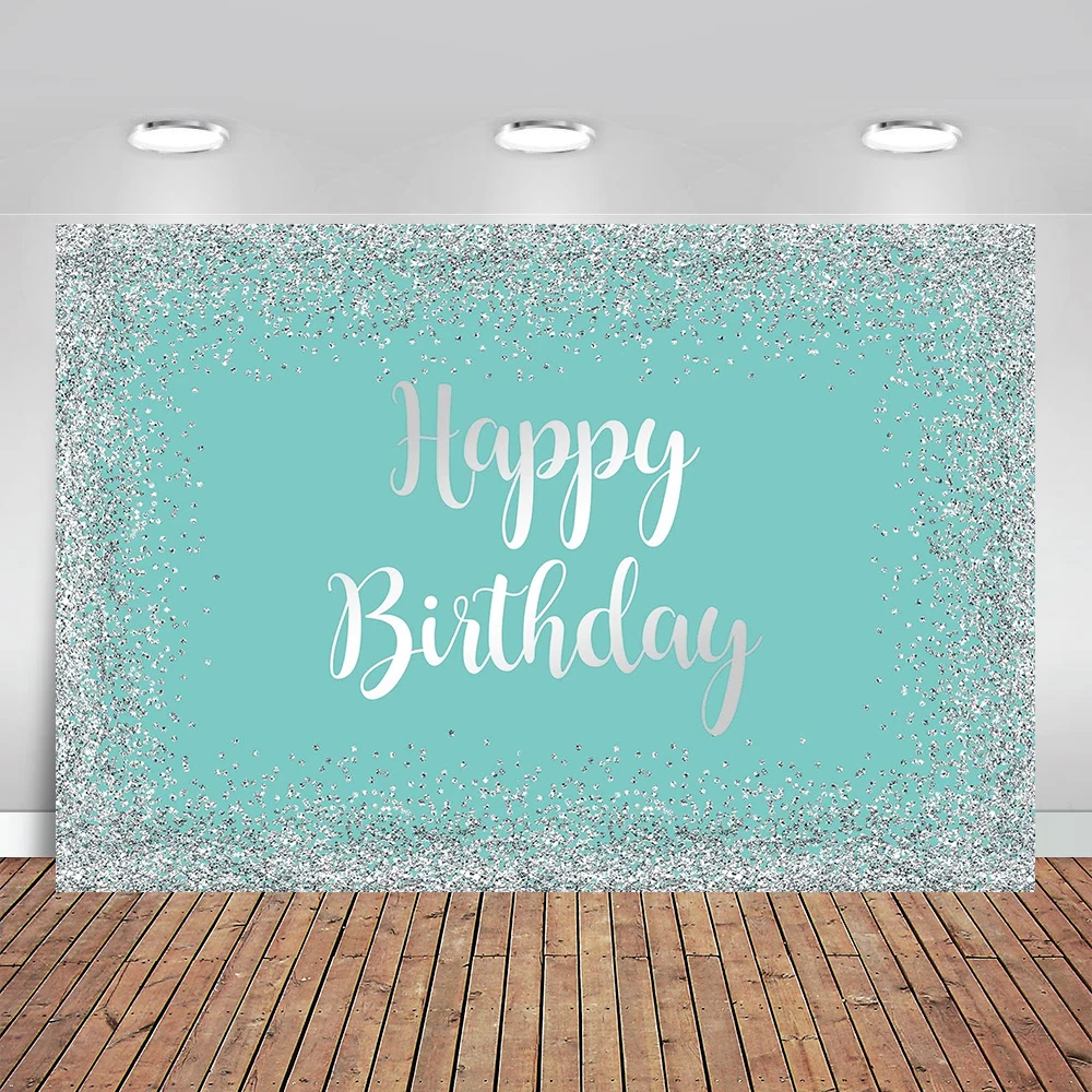 تيفاني الأزرق عيد ميلاد سعيد خلفية الطفل الوليد الحلو الإفطار في حفلة تيفاني الحلوى كعكة الجدول زينة صور بوث