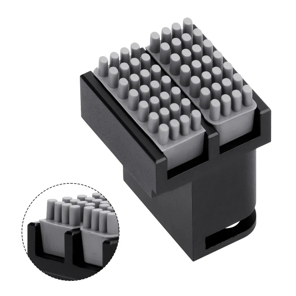 Nozzle cleaning kit for Bambu Lab P1P P1S X1C X1E 3D printers aluminum brush and silicone scraper set for nozzle care