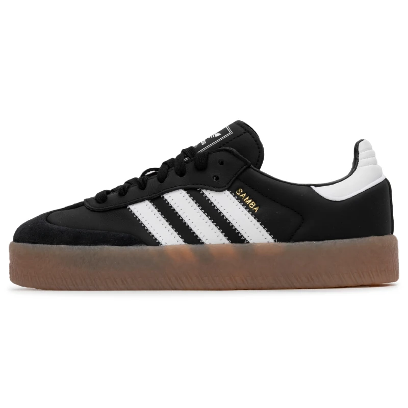 Adidas SAMBAE W JI1350, zapatillas deportivas clásicas y versátiles para mujer, modelo Trefoil Samba W, con diseño de puntera en forma de T, ideales para entrenamiento, con caja original.