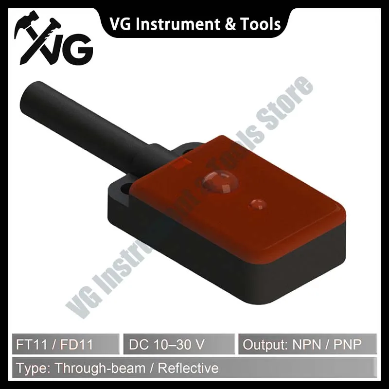 New E3T-FT11 Ultra Thin Photoelectric Sensor Through Beam/Reflective DC10-30V Diffuse Micro Switch NPN PNP Output