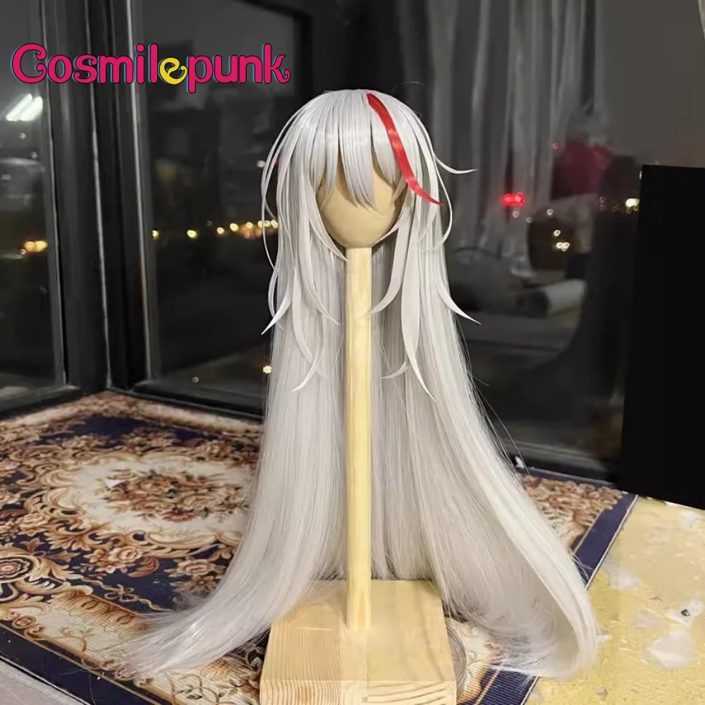 

Anime Azur Lane Aegir Silver Gray Hair Wig Cosplay 1/3 1/4 BJD Doll Handmade Wig Hair Game Cos Props