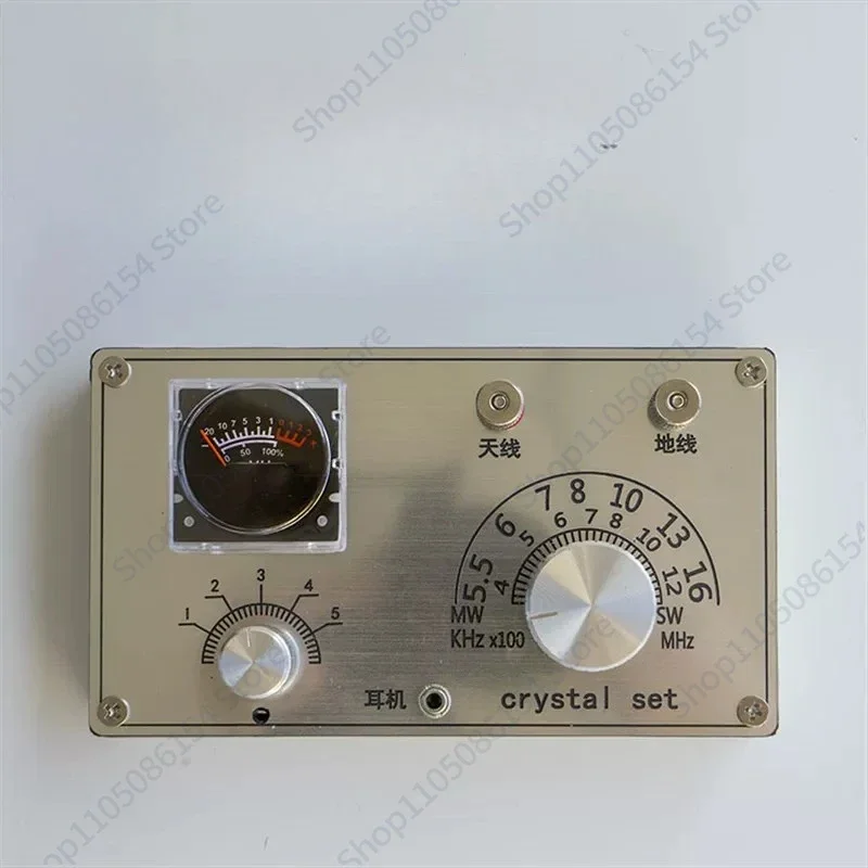 Ore radio, small and beautiful, with r watch head, mining machine DIY assembly kit (without high resistance earphones)