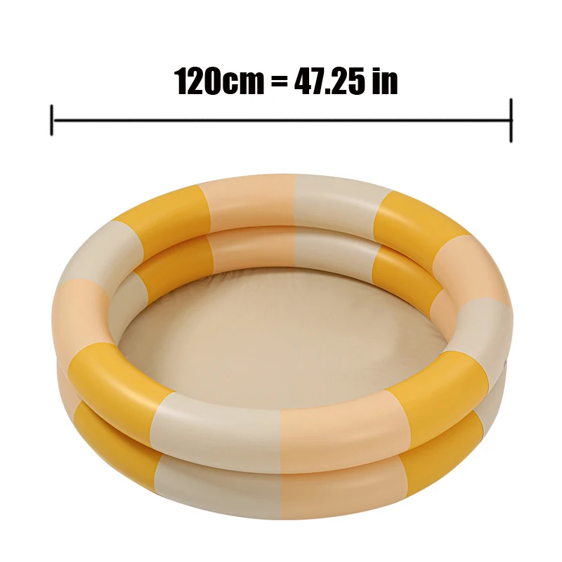 Diameter 120cm Inflatable Swimming Pool Baby Toys Fshion Retro Thickened Ocean Balls Tent Toys For Children Summer Toy