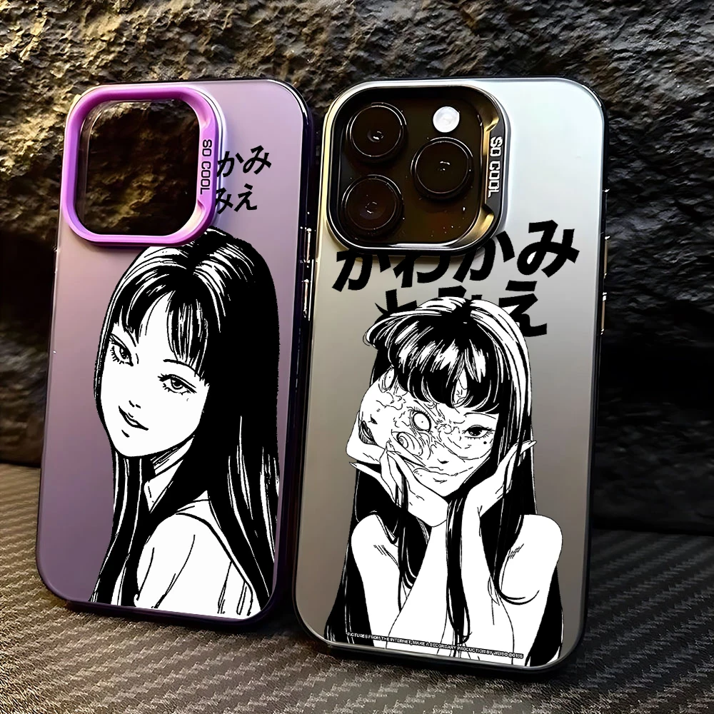 Manga Junji Ito Tomie Case for Samsung A73 A72 A55 A54 A53 A35 A34 A33 A32 A30 A24 A23 A22 A14 A05 4G 5G Matte Shockproof Cover