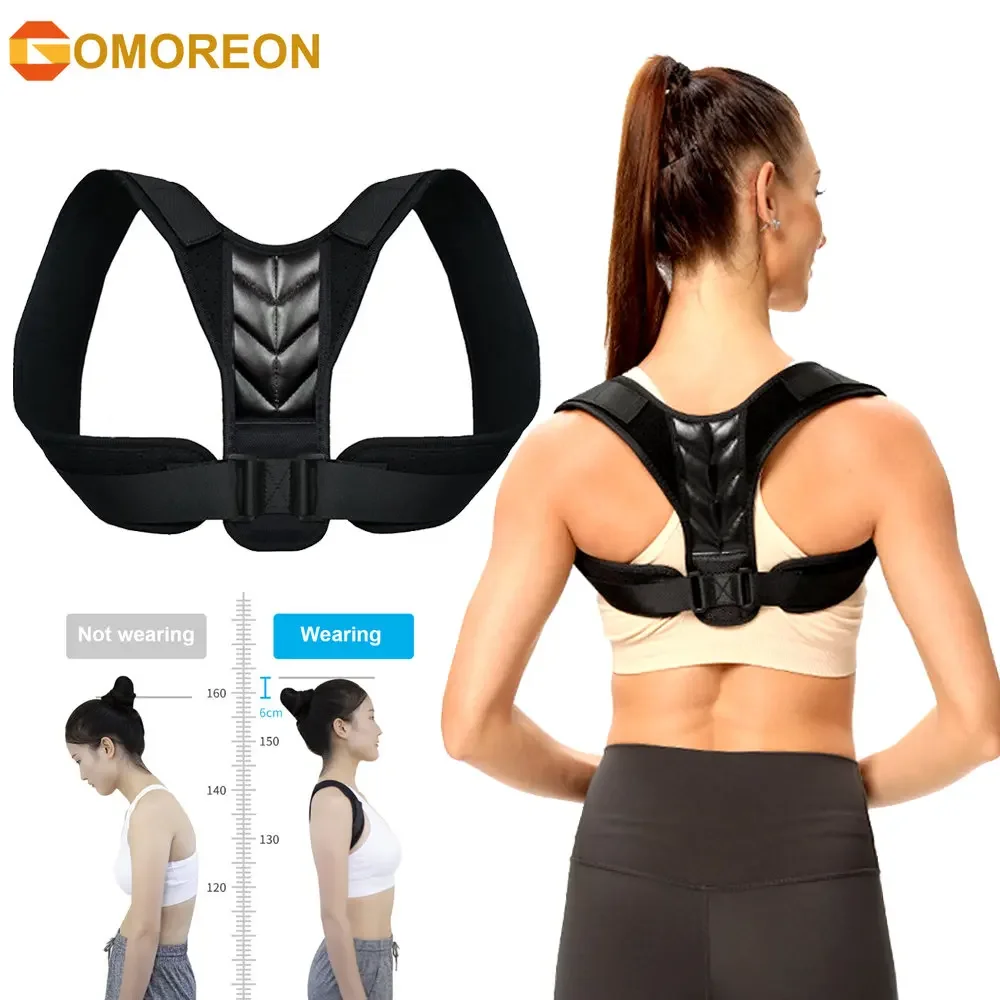 Posture Corrector for Men/Women - Stylish & Discreet Ergonomic Back Straightener Brace for Proper Posture & Spinal Pain Relief