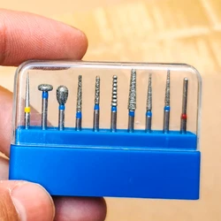 10pcs/Box Dental Diamond Burs Drill for High Speed Handpiece Dentist Burs FG Series Dia.1.6mm