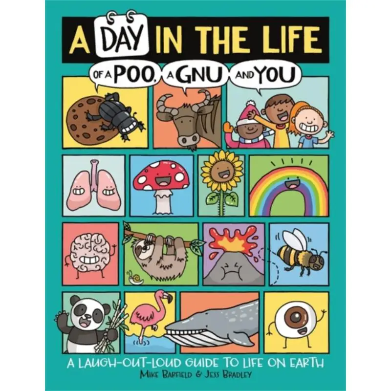 

Mike BarfieldA Day In The Life Of A Poo A Gnu And You Mike Barfield Michael OMara Books 9781780556468 Book