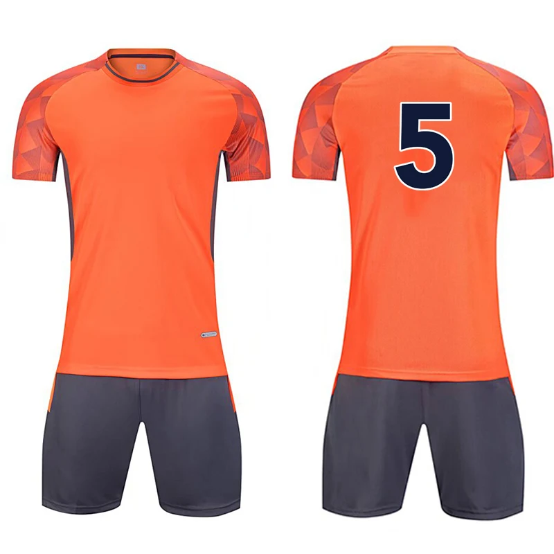 Kids Soccer Jerseys Suit Girls Boys Football Uniforms Futebol Shirt Sets Soccer Kit Children Sportswear Clothing