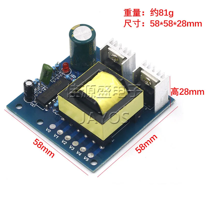 AC220V Step-up Transformer 150W Micro Inverter Battery DC12V Step-up Boost Board Inverter Module