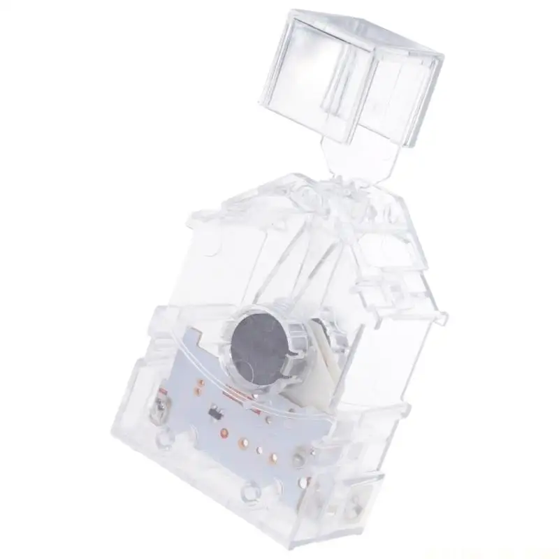 J0MA Automatic Automatic Swing Solar Powered Car Dashboard Display Make Of Clear Acrylic Decorative Stand