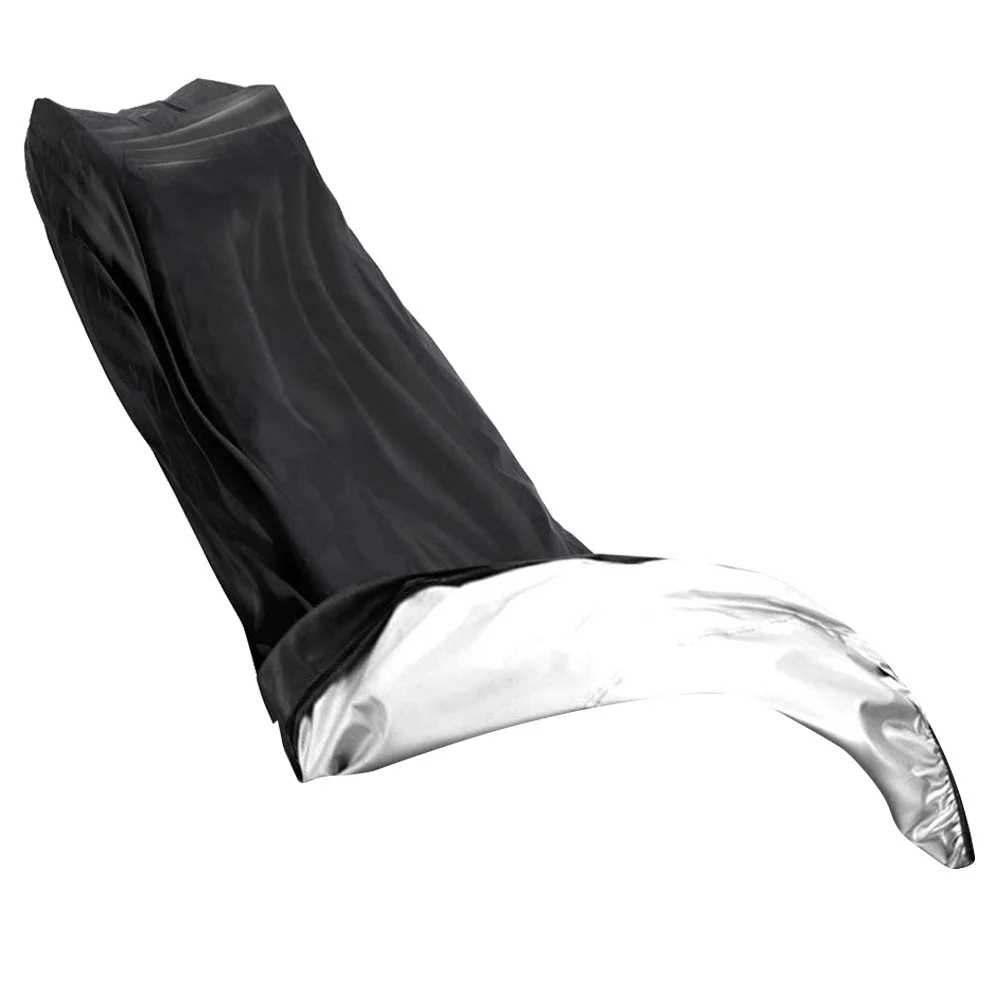 Black Lawn Mower Protective Cover Premium Oxford Cloth Rainproof Sunproof Foldable Dustproof Cover Suitable for Gas Electric