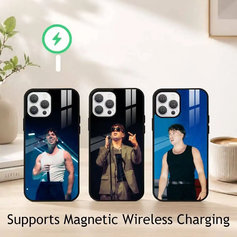 Quevedo Buenas Noches gift Phone Case For iPhone18,17,16,15,14,13,12,11 Plus,Pro Allows magnetic wireless charging