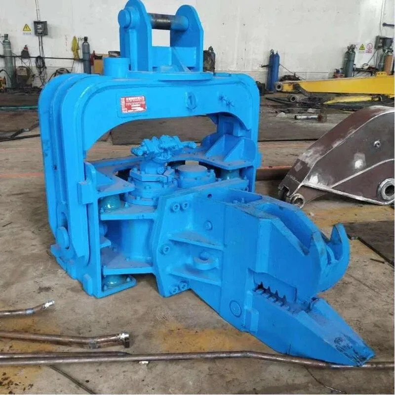 Factory Wholesale Hydraulic Vibro Pile Hammer Vibro Hammer For Soil Solar Pile Installation Hydraulic Piling Machine