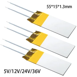 55*15*1.3mm 5V/12V/24V/36V 2W/5W/10W/30/40/115W/90W High Temperature HTCC Alumina PTC Heat Plate Board MCH Metal Ceramics Heater