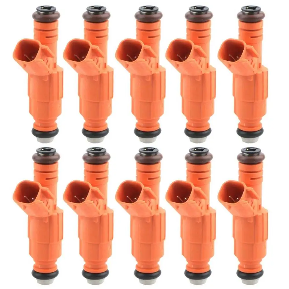 

10Pcs Fits For Ford F250 F350 F450 F550 6.8L V10 Fuel Injectors Kit 0280155917