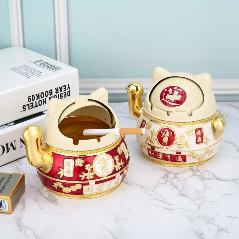 Ashtray Wear-resistant Ash Tray Convenient Cigarette Desktop Ashtray Office Supply Home Ashtray