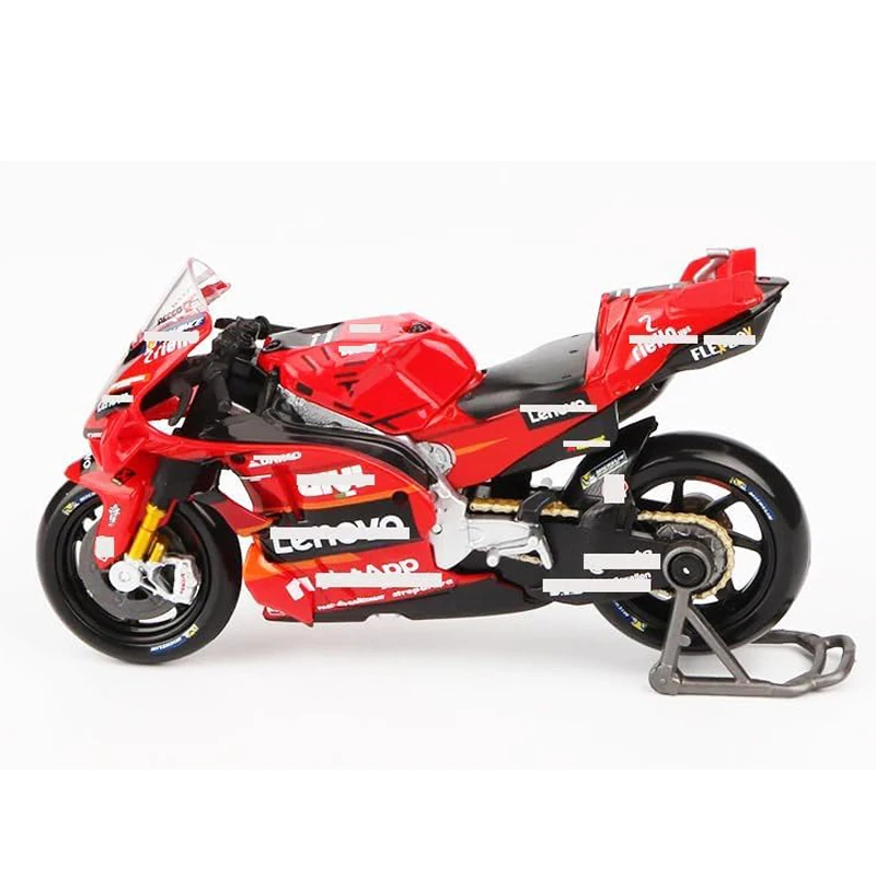 Nuevo Maisto 1:18 Moto Ducati Lenovo Equipo 2023 Campeón MotoGP # 1 # 23 Die Cast Model Edition Vehículo de aleación Motocicleta Coche Juguete Regalo