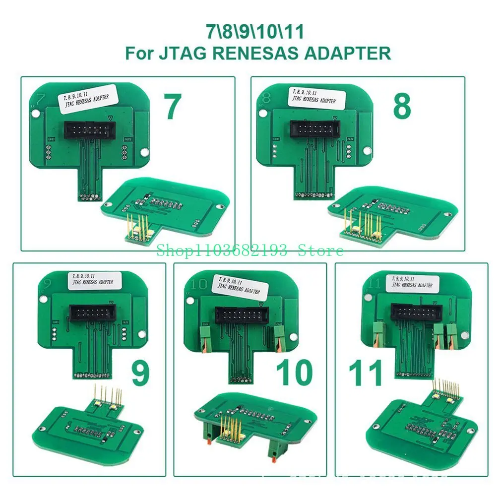

Ktag Kess KTM Dimport BDM Probe ECU Adapters Complete Set of 22 Adapters
