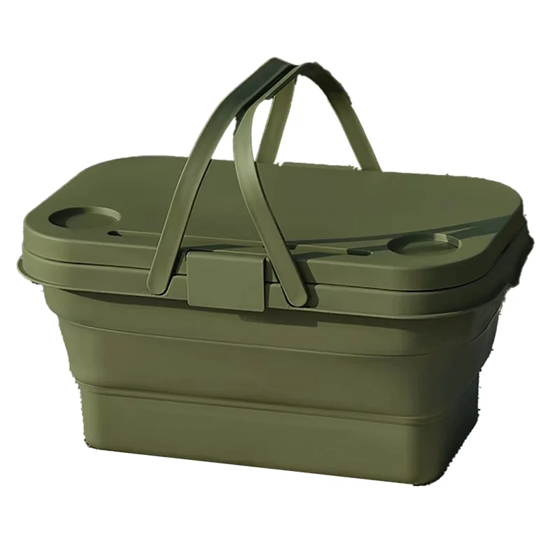 

AB39-Набор складных корзин для хранения, корзина для пикника моряка в дикой природе, компактный походный ящик для пикников на открытом воздухе