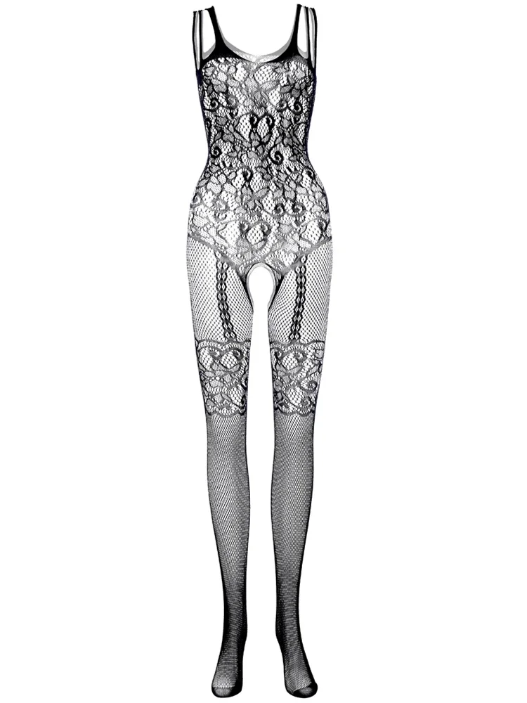 ขายร้อนผู้ชายยืดหยุ่นสูง Full Body ถุงน่อง Night Club สวมใส่สําหรับสามีเร้าอารมณ์ชุดชั้นในตาข่ายมุมมอง Bodysuit