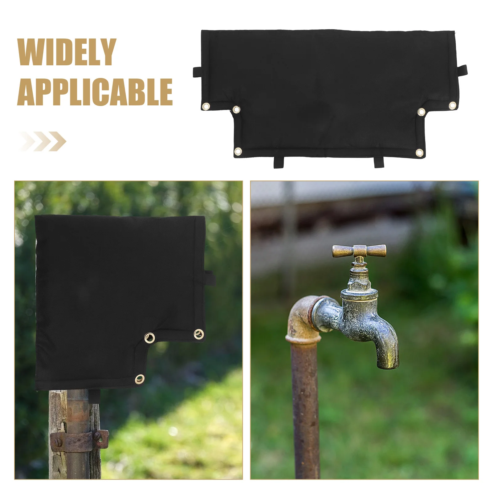 Outdoor Faucet Covers Winter Freeze Protection Reusable Insulated Waterproof Spigot Hose Bib Cover for Garden Outdoor Taps